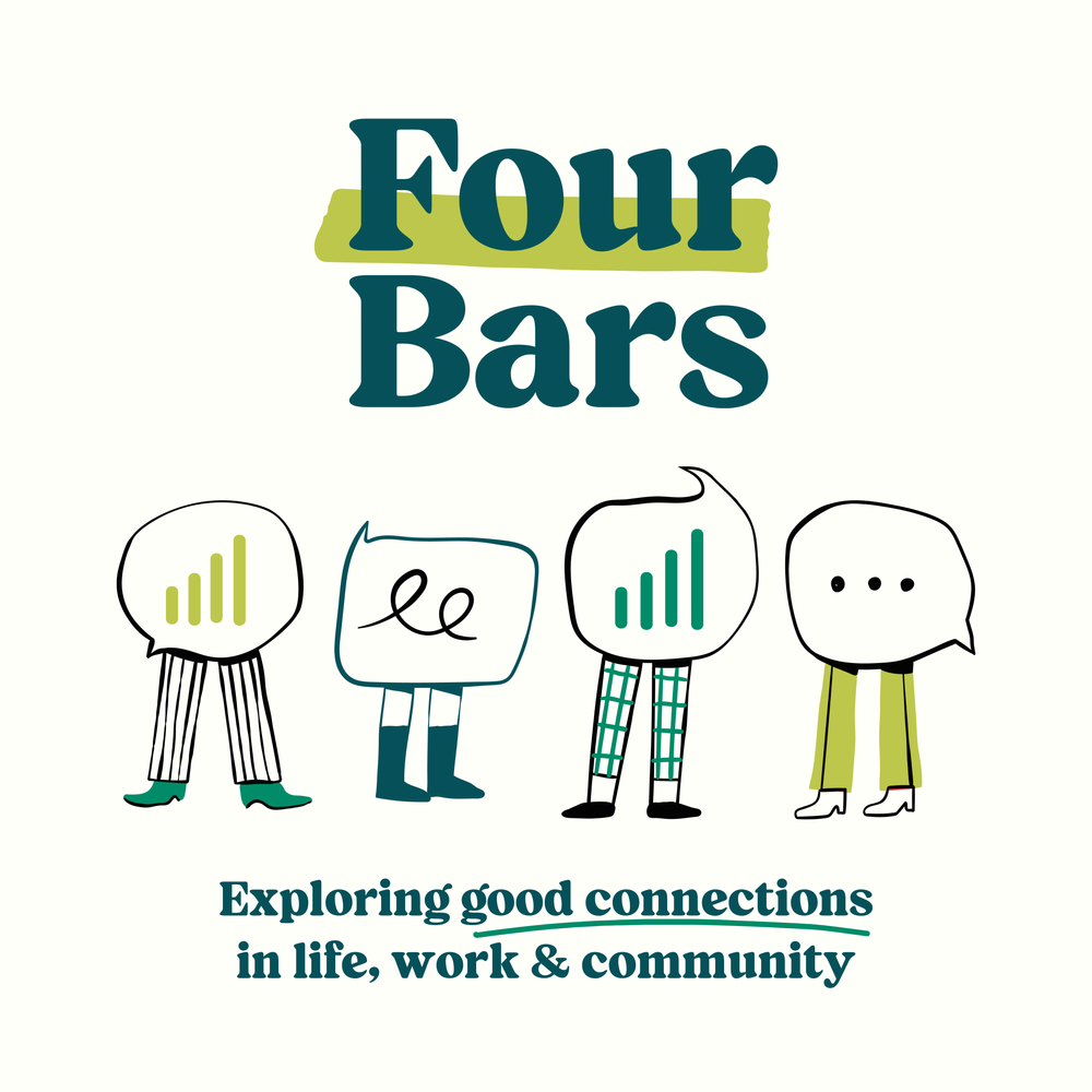 The Four Bars Podcast hosted by Ken and Patti Leith